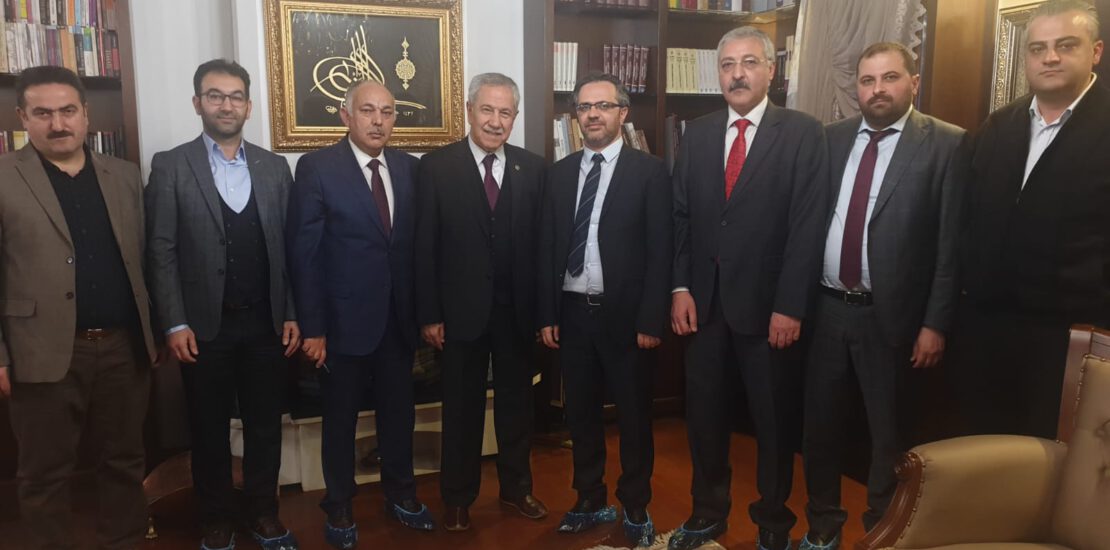 Yüksek İstişare Kurulu Üyesi ve TBMM Eski Başkanı Bülent Arınç'a Ziyaret