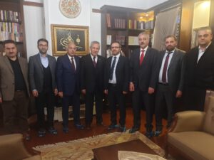 Yüksek İstişare Kurulu Üyesi ve TBMM Eski Başkanı Bülent Arınç'a Ziyaret